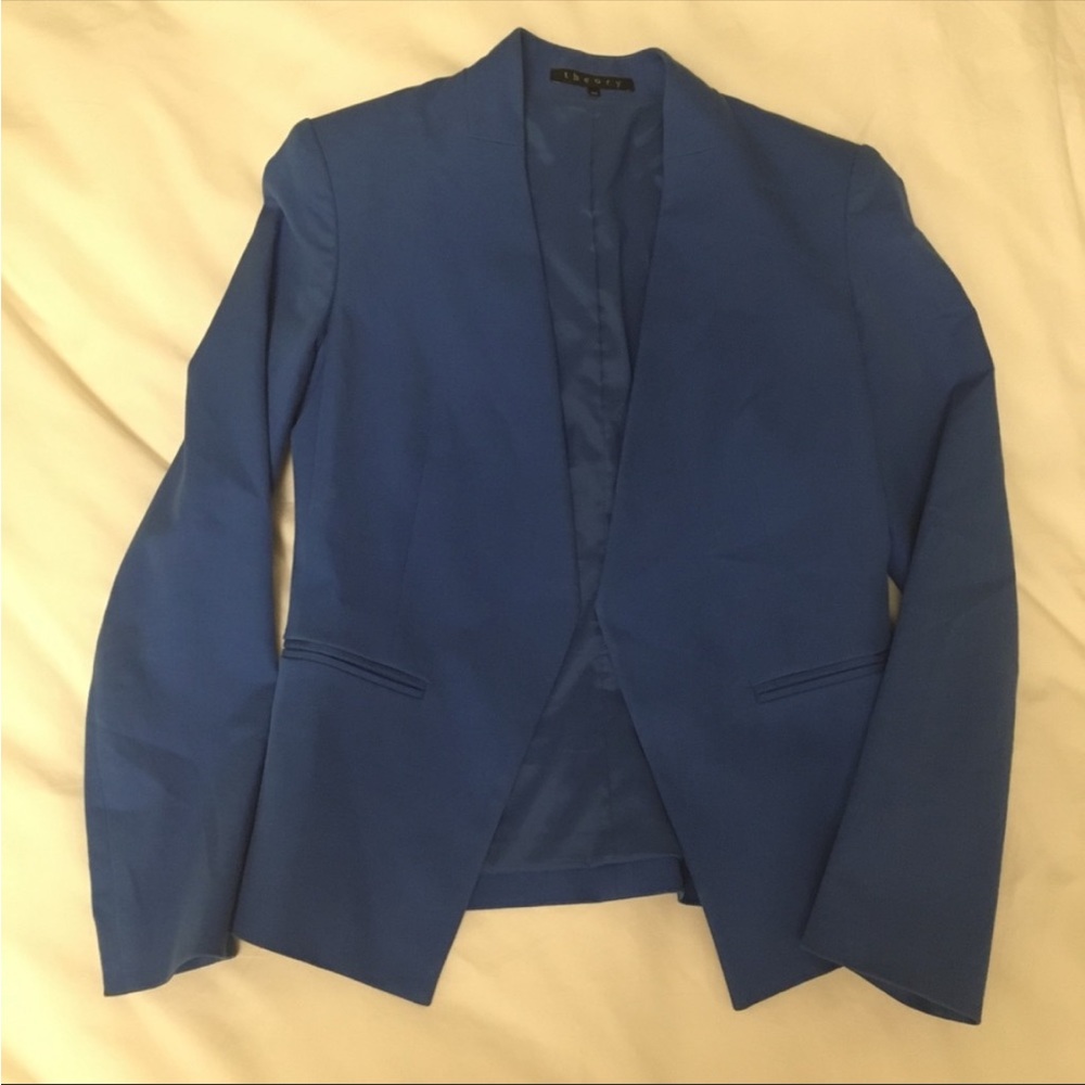 Cobalt blue Theory Blazer - 00
